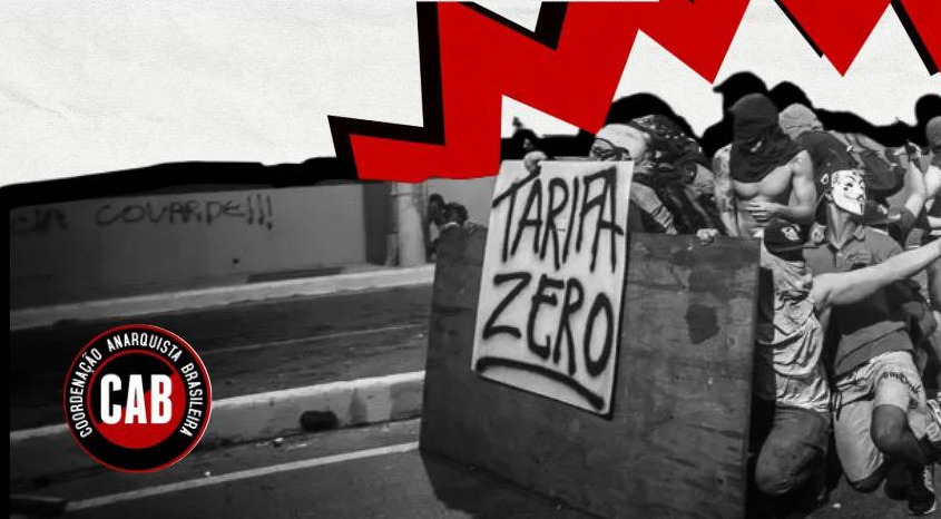 Defender junho de 2013 como experiência de luta popular!
Tarifa Zero!
Passe Livre! 
