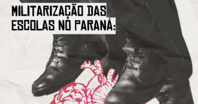 Militarização das escolas no Paraná: fábrica pedagógica de alienação da extrema-direita